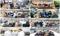 بازدید دبیرکل و اعضای هیات رئیسه اتاق بازرگانی تهران از واحدهای تولیدی در شهرک صنعتی نصیرآباد