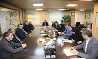 نشست مدیرعامل شرکت شهرک‌های صنعتی استان تهران با هیئت‌مدیره شرکت خدماتی ناحیه صنعتی آینه‌ورزان