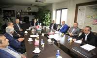 نشست مشترک سرپرست شرکت شهرک‌های صنعتی تهران با اعضای هیئت‌مدیره شرکت خدماتی شهرک صنعتی شمس‌آباد برگزار شد