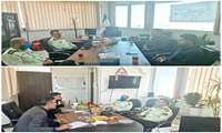 برگزاری جلسه .صمیمی با فرمانده پلیس پیشگیری ملارد در شهرک صنعتی شهید سلیمانی