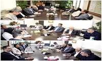 برگزاری نشست مشترک مدیرعامل شرکت شهرک‌های صنعتی تهران با اعضای هیأت‌مدیره شرکت خدماتی شهرک صنعتی فیروزکوه
