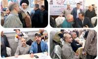 استقرار میز خدمت دستگاه‌های اجرایی شهرستان ری در آستان مقدس حضرت عبدالعظیم حسنی(ع)