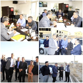  بازدید سرزده مدیرعامل شرکت شهرک‌های صنعتی تهران از پروژه‌های زیرساختی شهرک‌های صنعتی دماوند 